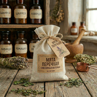 Сувенирный материал "МЯТА ПЕРЕЧНАЯ"