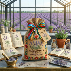 Сувенирный материал "ЛАВАНДА АНГЛИЙСКАЯ Компактная"