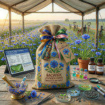 Сувенирный материал ВАСИЛЁК "ГОЛУБОЕ ПОЛЕ" Сувенирный материал ВАСИЛЁК "ГОЛУБОЕ ПОЛЕ"