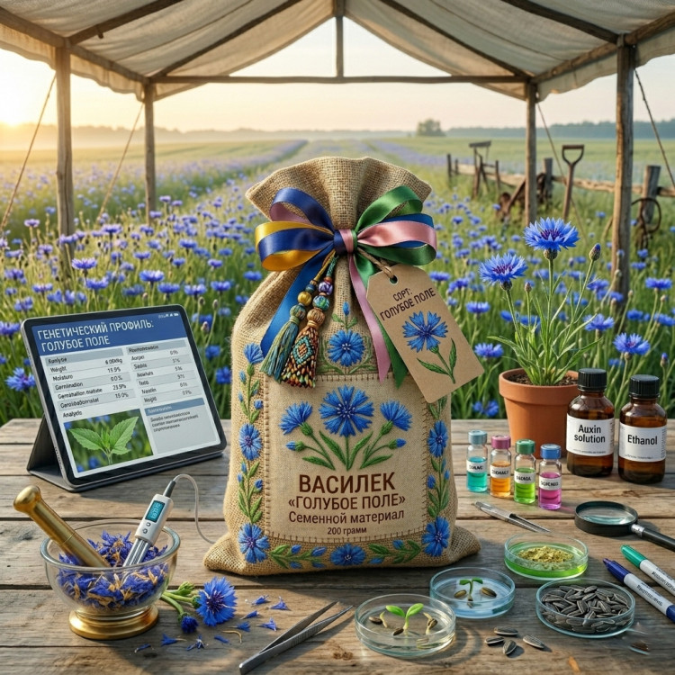Сувенирный материал ВАСИЛЁК "ГОЛУБОЕ ПОЛЕ" Сувенирный материал ВАСИЛЁК "ГОЛУБОЕ ПОЛЕ"